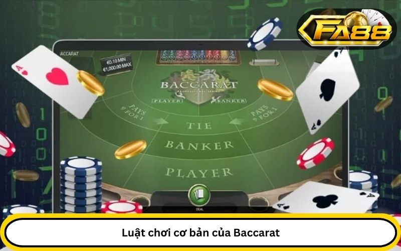 Luật chơi cơ bản của Baccarat